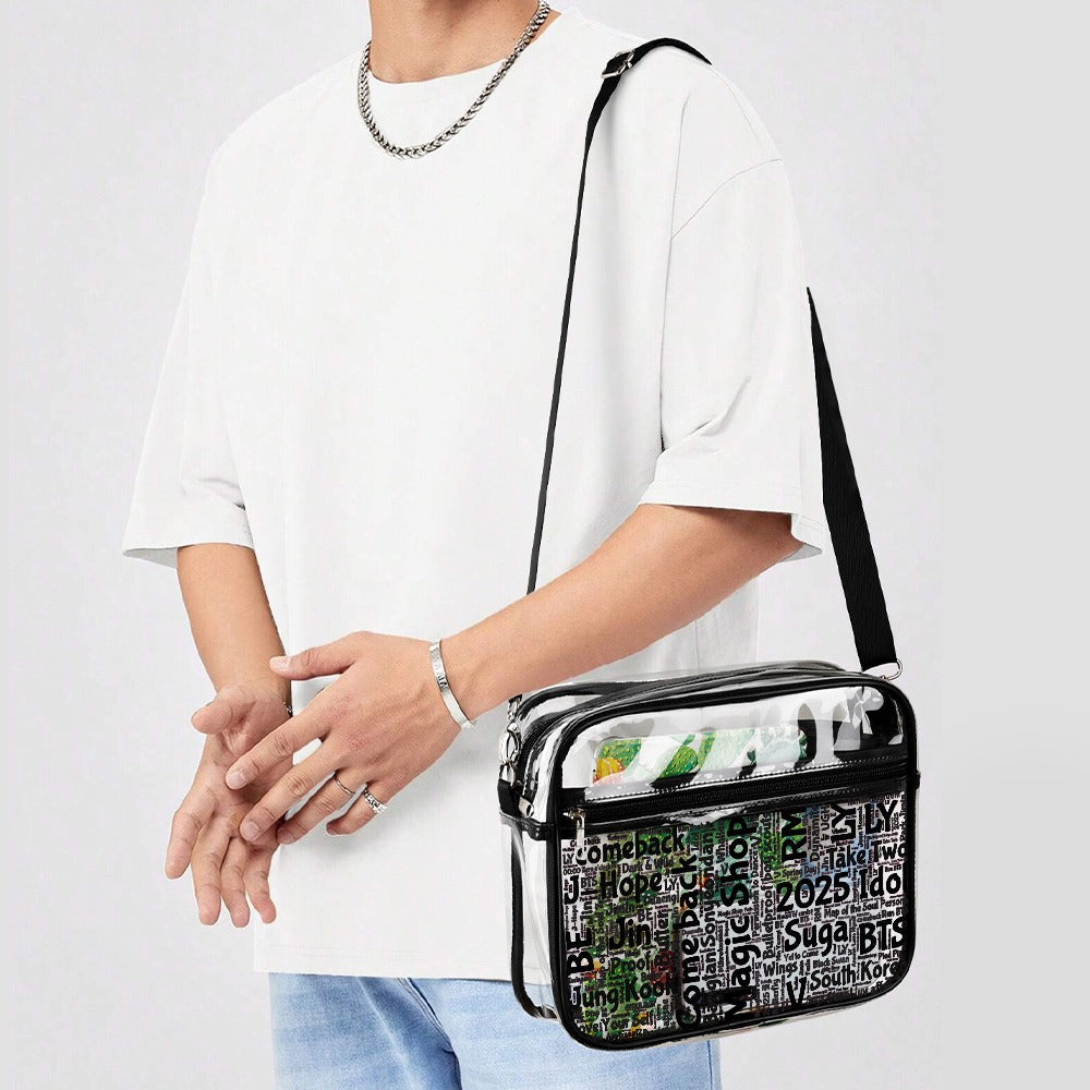 Large Clear BTS Bag – Everyday Use + Concert-Ready