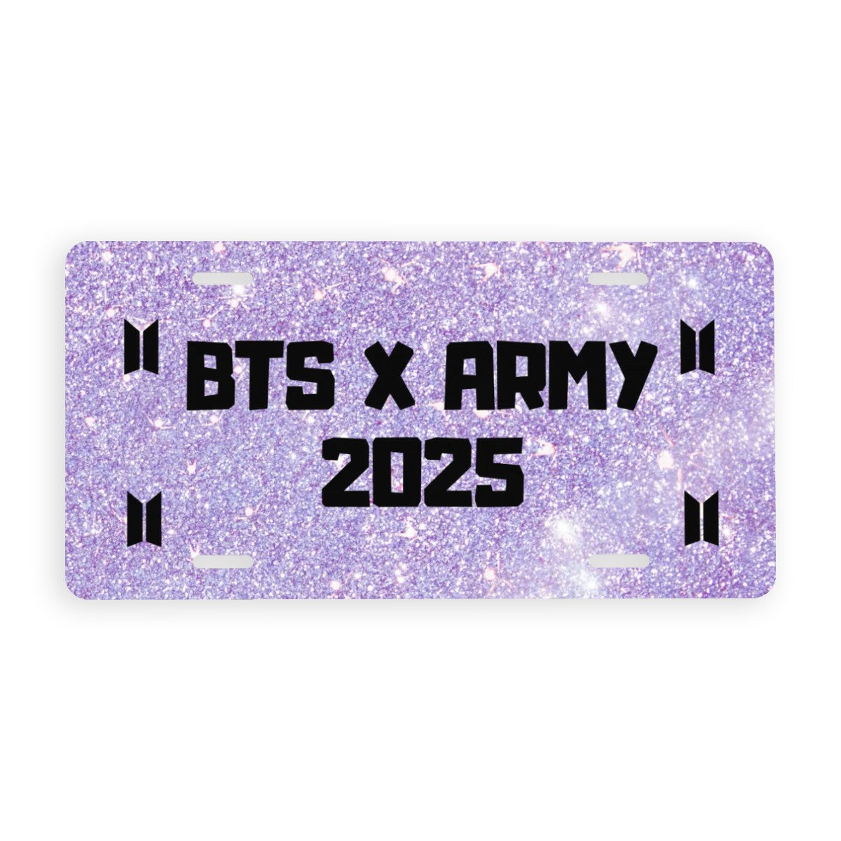 BTS x ARMY 2025 License Plate β Bangtan Is Back Edition