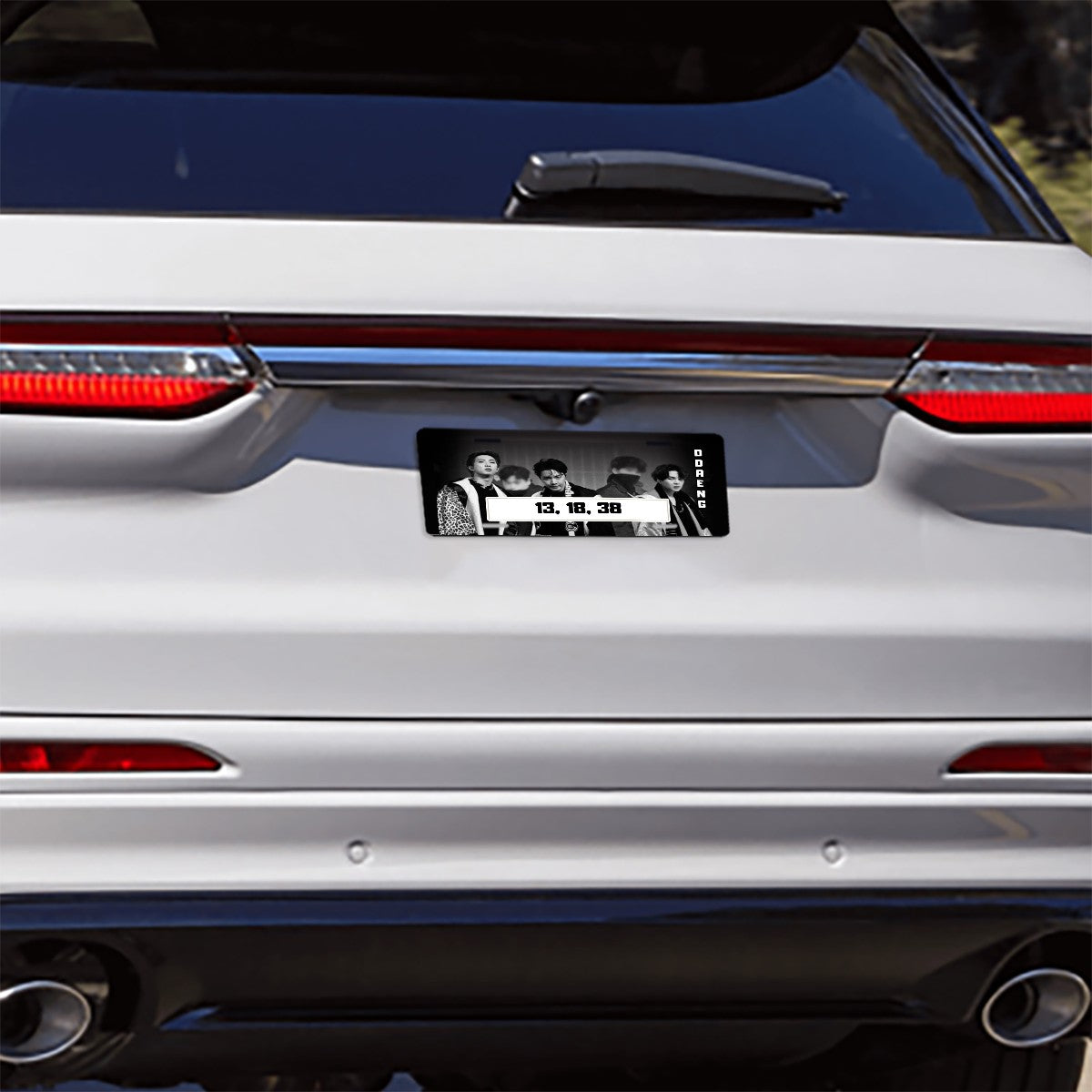 Rapline “Ddaeng” License Plate – RM, SUGA & J-Hope Edition
