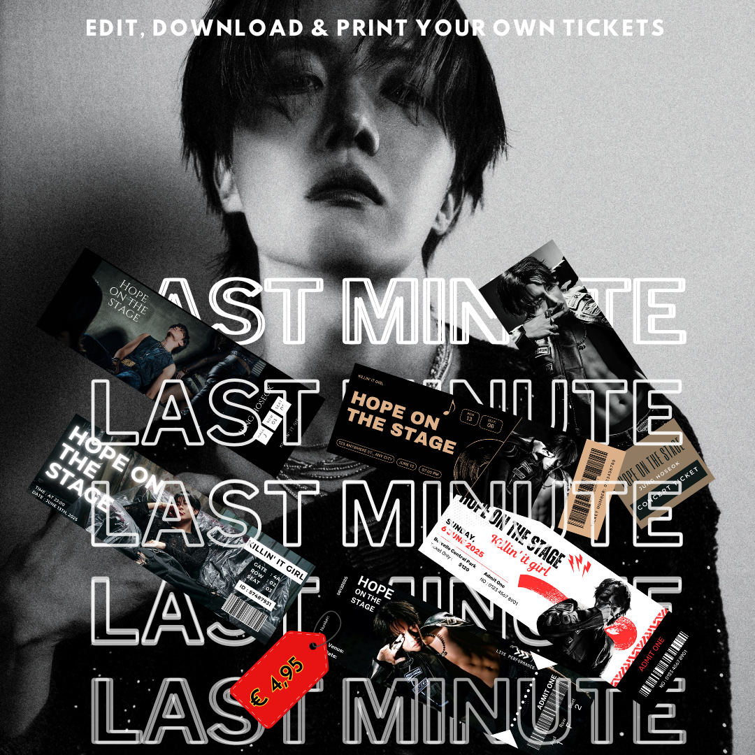 J-Hope “Killin’ It Girl” – Keepsake Tickets (Digital Download)
