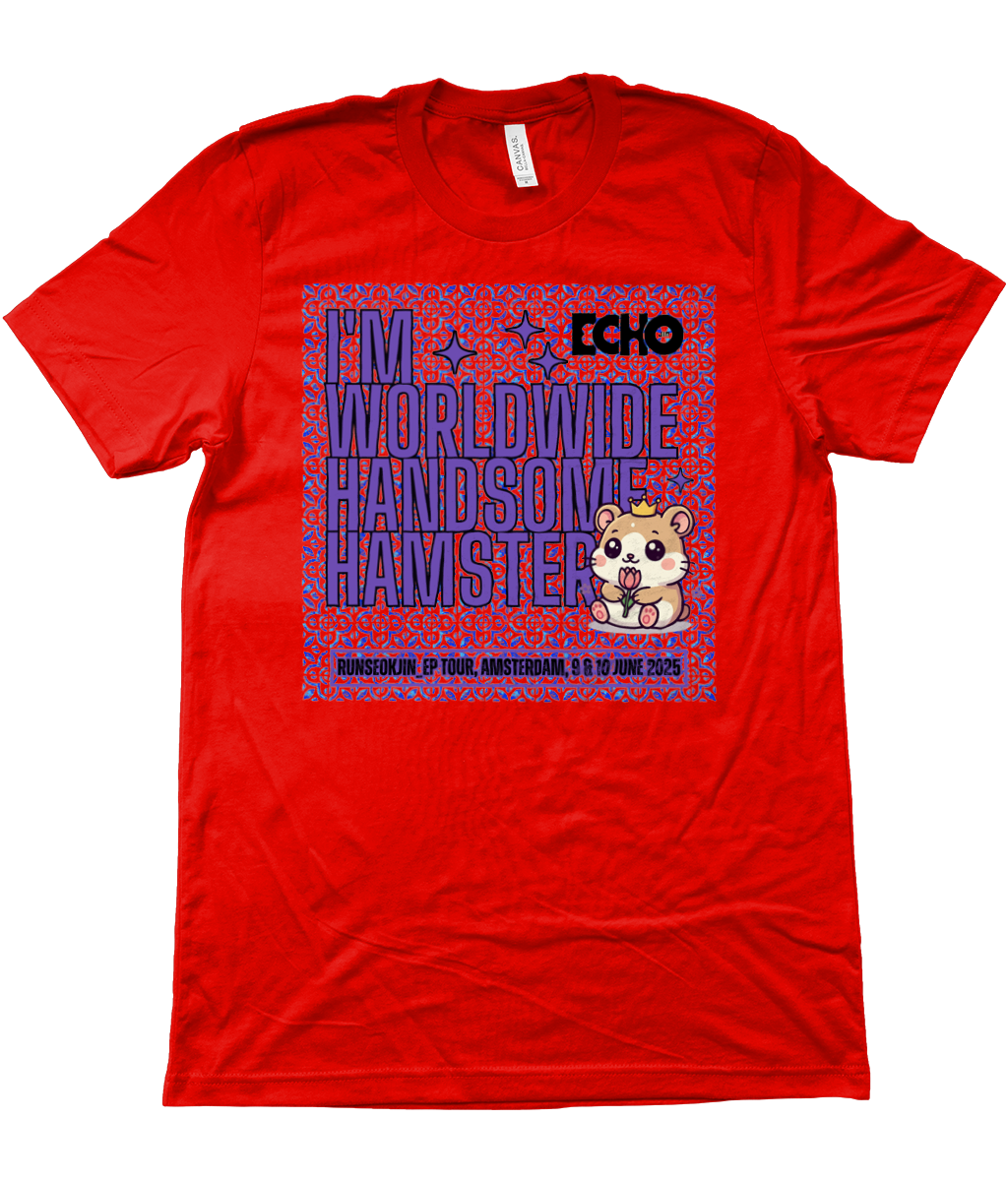 World Wide Handsome Hamster T-Shirt - Runseokjin Tour