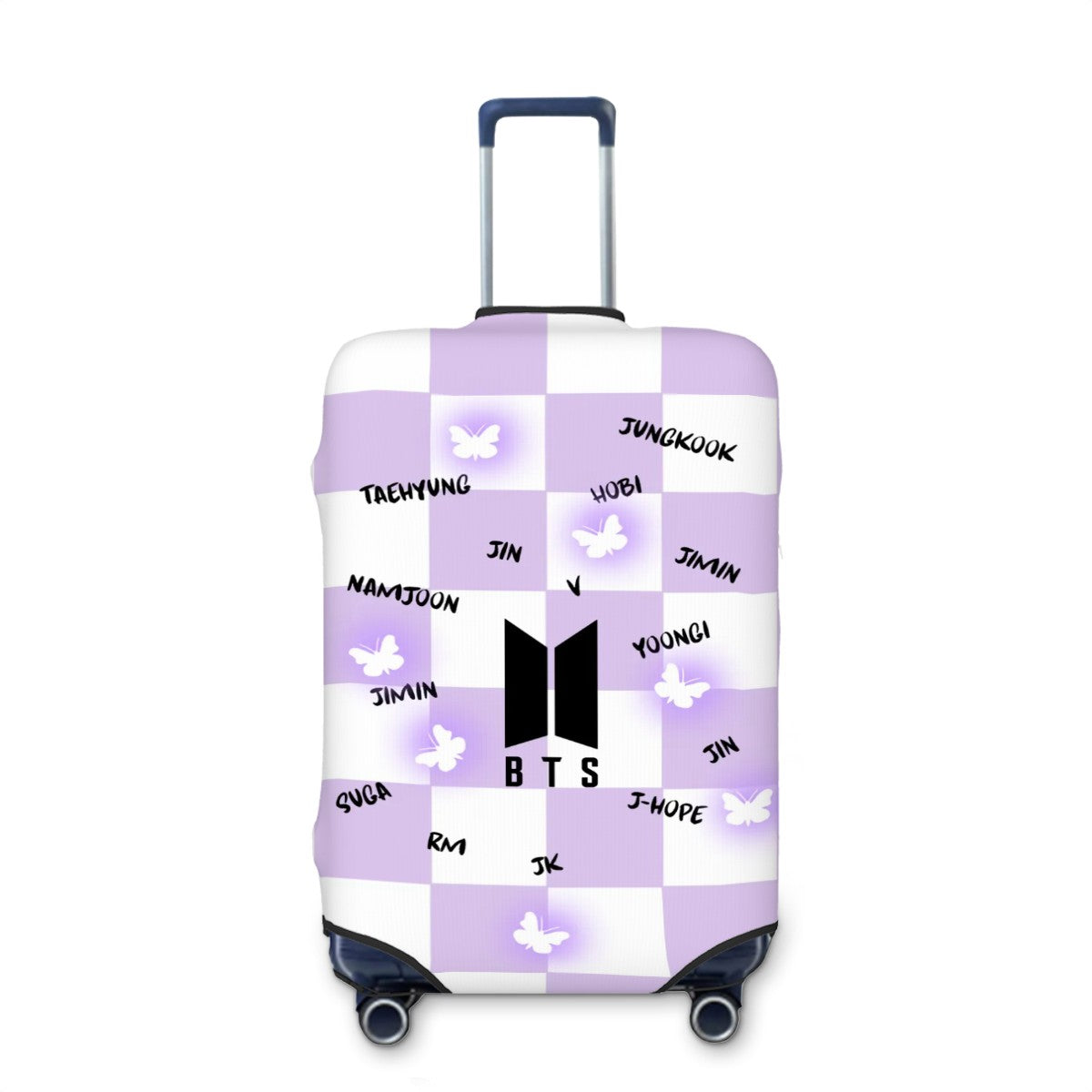 Borahae Bangtan BTS Suitcase Cover -Different designs
