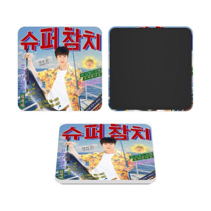 Jin Acrylic Magnet β Happy Album & Super Tuna.