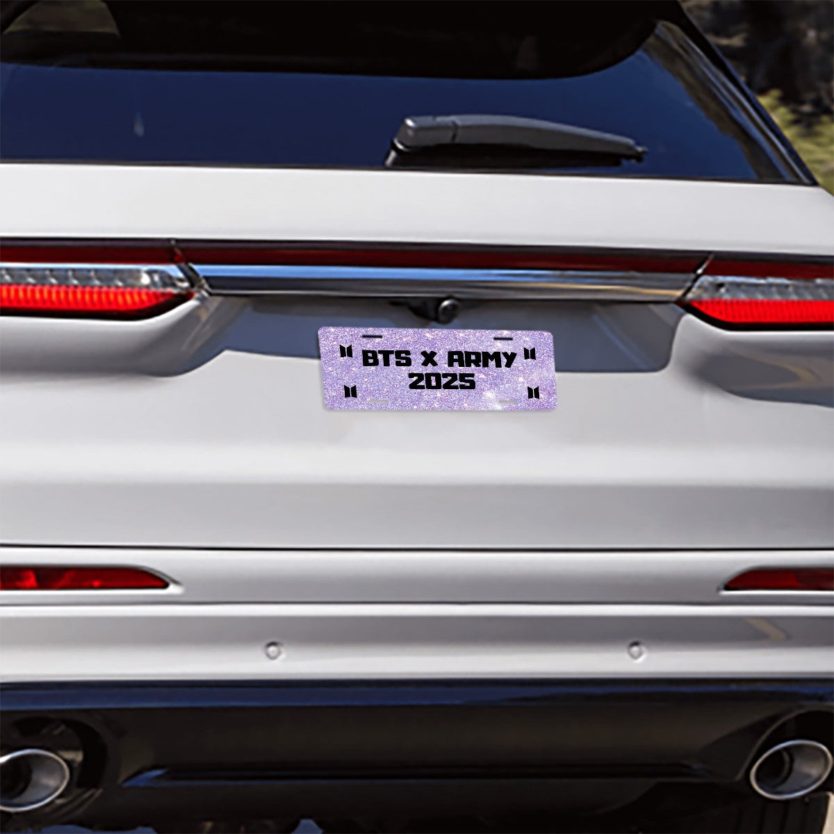 BTS x ARMY 2025 License Plate β Bangtan Is Back Edition