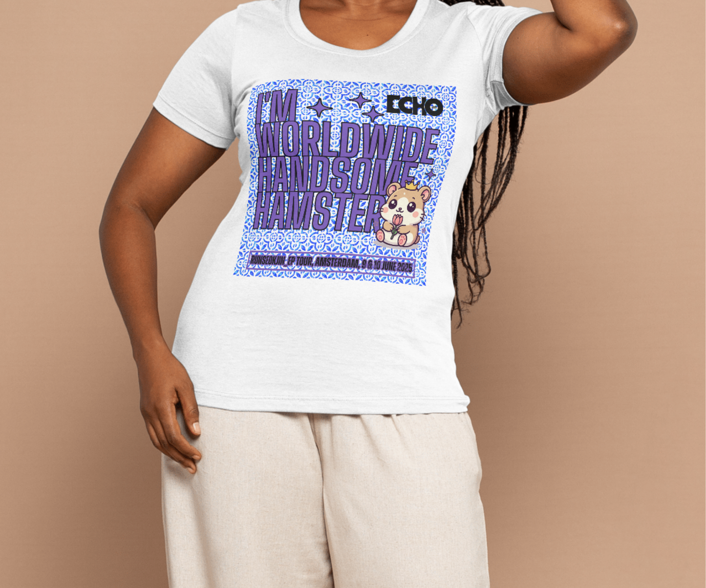 World Wide Handsome Hamster T-Shirt - Runseokjin Tour