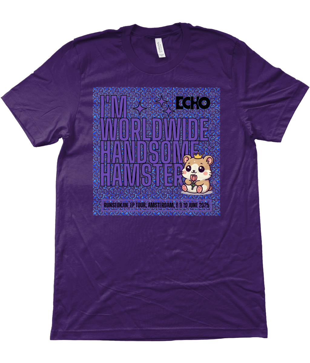 World Wide Handsome Hamster T-Shirt - Runseokjin Tour