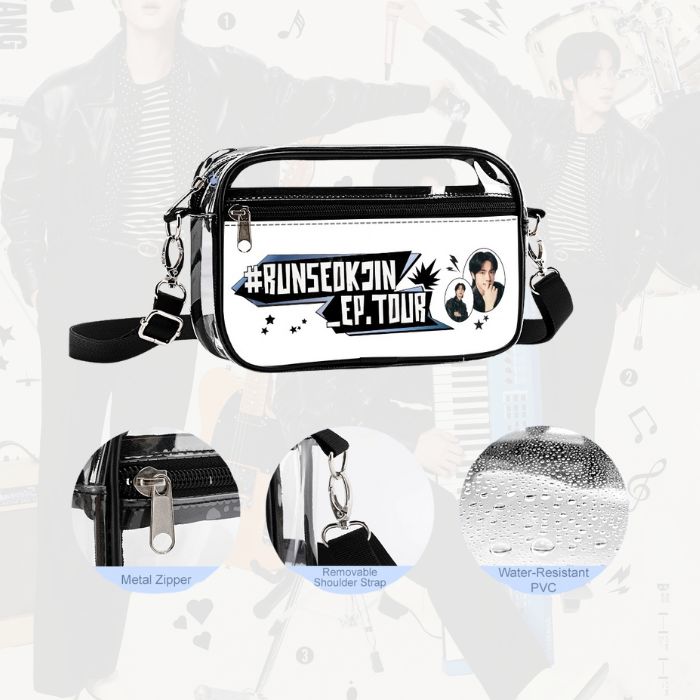 Run Seokjin Clear Concert Satchel – BTS Jin Tour Bag