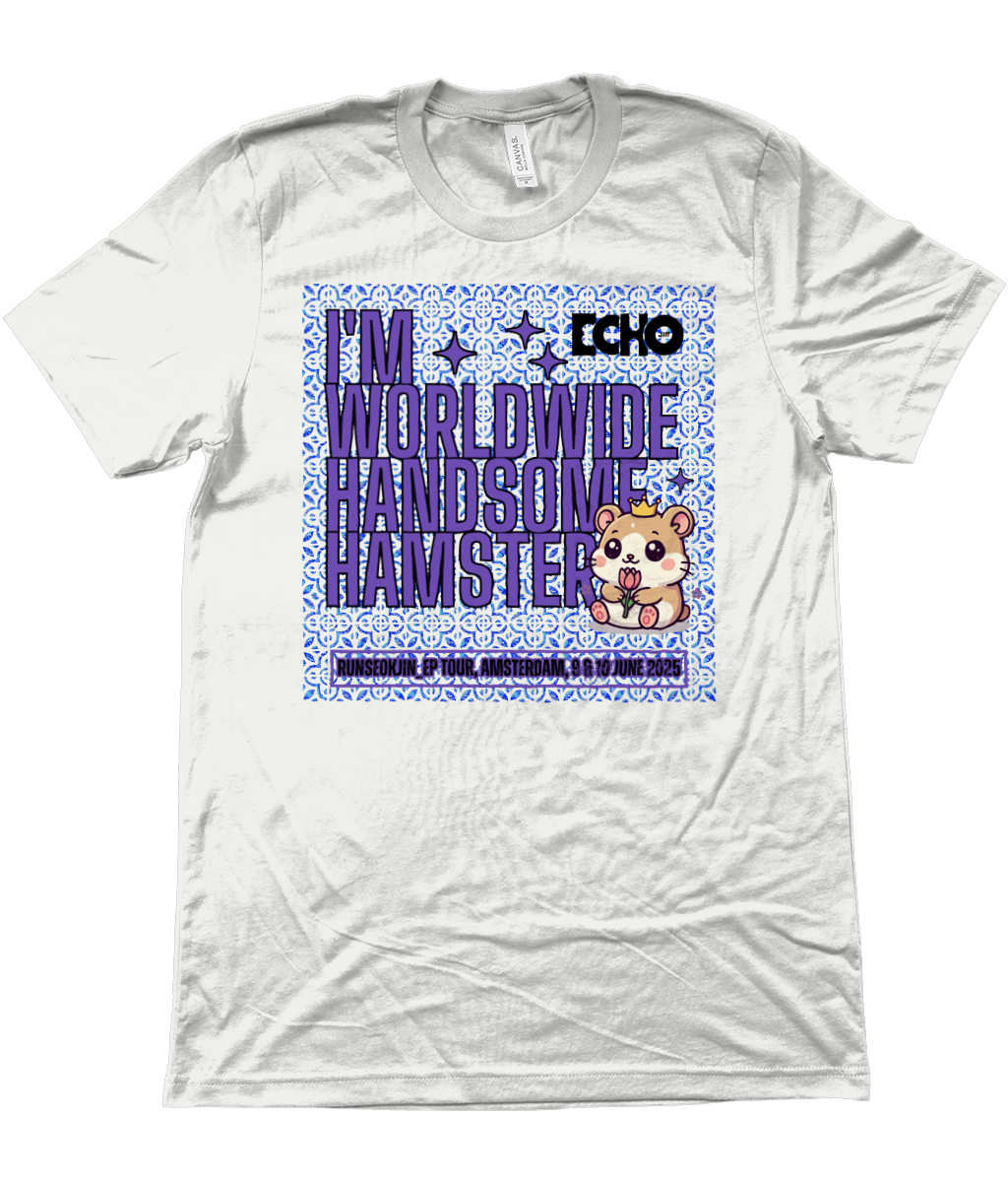 World Wide Handsome Hamster T-Shirt - Runseokjin Tour