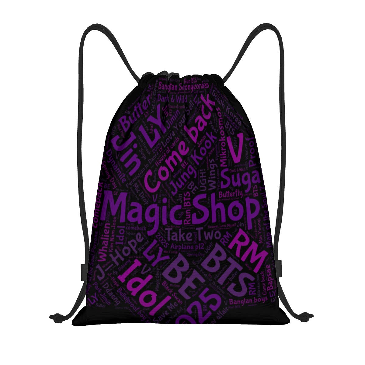 BTS OT7 Drawstring Bag – Carry Bangtan Everywhere