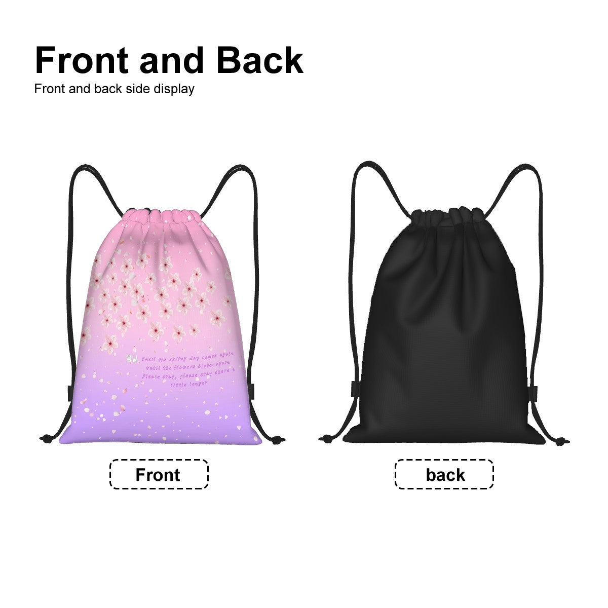 BTS OT7 Drawstring Bag – Carry Bangtan Everywhere