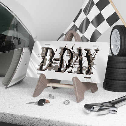 Suga D-Day Vanity License plate for decoration