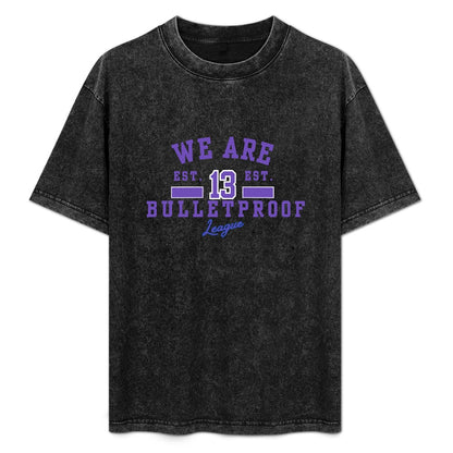 Vintage Wash Off-Shoulder T-Shirt (Unisex)