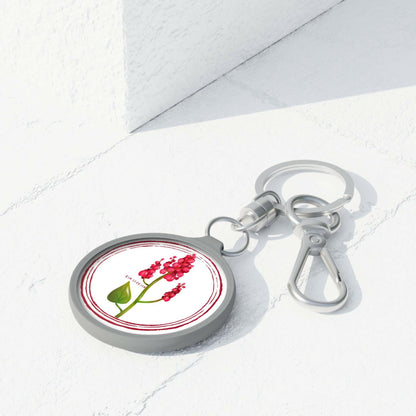 Jin Birthflower Keyring Tag – Rumex BTS Keychain