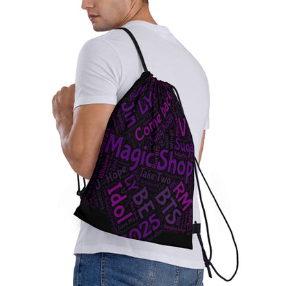 BTS OT7 Drawstring Bag – Carry Bangtan Everywhere