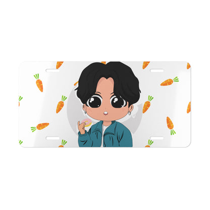 Jungkookie" License Plate – Cute ARMY decorations