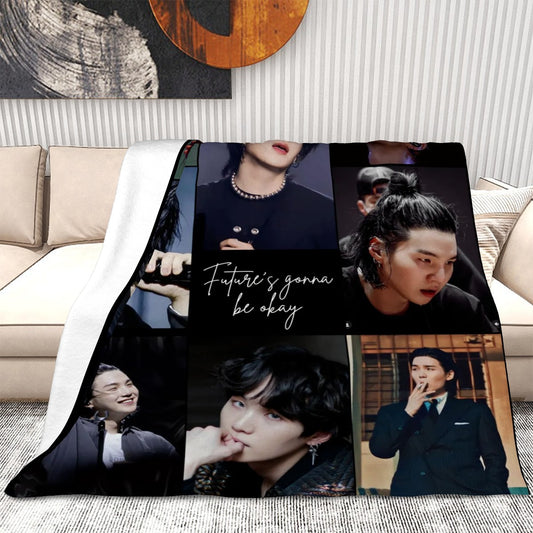Future’s Gonna Be Okay -Yoongi - Flannel Blanket