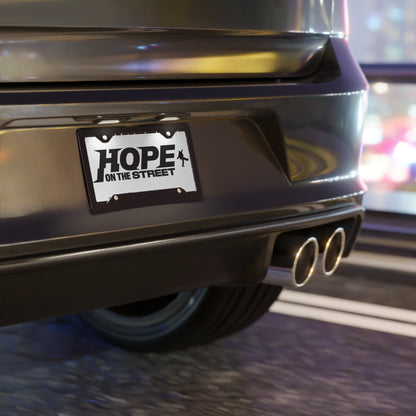 Hope on the street Vanity License plate for car | Room decoration