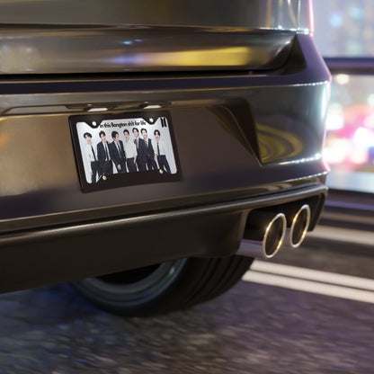 BTS "In This Bangtan Sh!t For Life" License plate