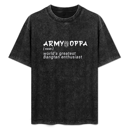 Vintage Wash Off-Shoulder T-Shirt (Unisex)
