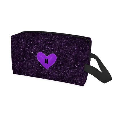 BTS-Inspired Travel Toiletry Bag – BT21, Mikrokosmos & Bangtan Designs