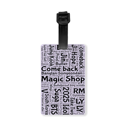 BTS Luggage Tags - Find Your Bag