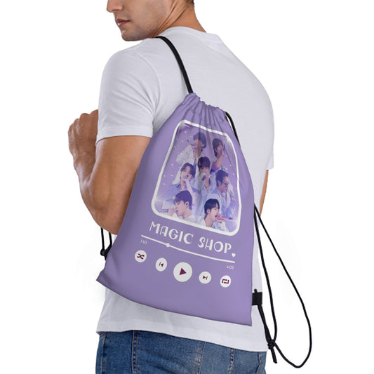 BTS OT7 Drawstring Bag – Carry Bangtan Everywhere