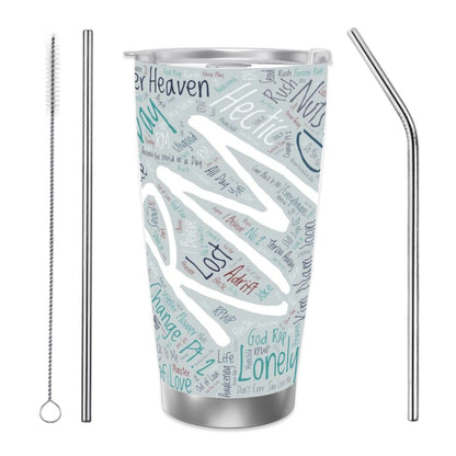 RM Discography Travel Mug – A Decade of Namjoon’s Artistry.
