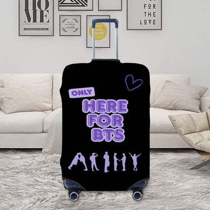 Borahae Bangtan BTS Suitcase Cover -Different designs