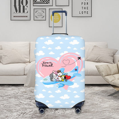 Borahae Bangtan BTS Suitcase Cover -Different designs