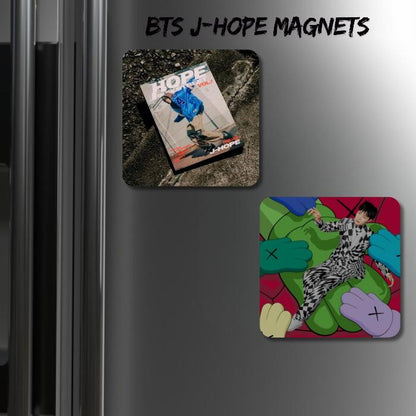 J-Hope Acrylic Magnet – On the Street & Jack in the Box.