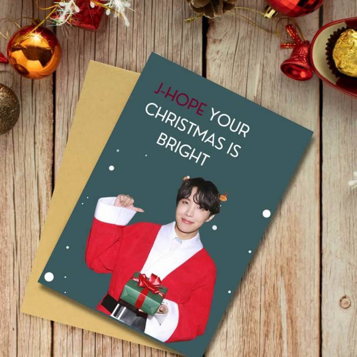 Merry Bangtan-tastic Xmas Postcards