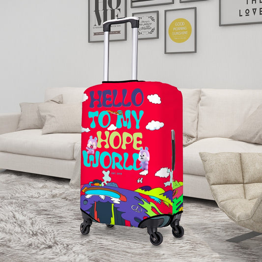 Borahae Bangtan BTS Suitcase Cover -Different designs