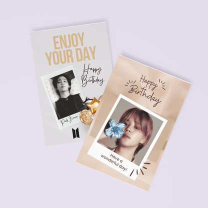 Printable Jimin Birthday Cards – BTS ARMY Celebration Cards