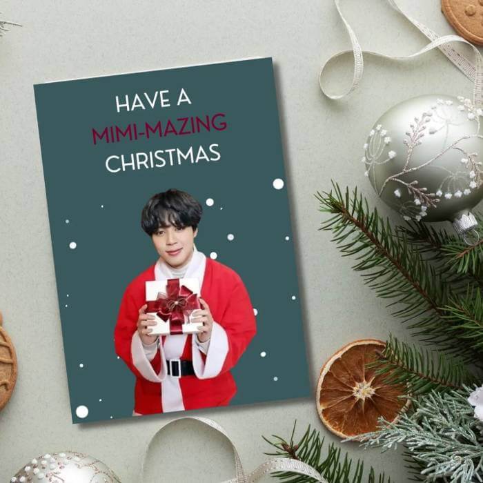 Merry Bangtan-tastic Xmas Postcards