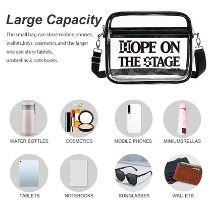 Clear Concert Bag – Inspired by J-Hope’s "Hope on the Stage" Tour 2025 | BTS ARMY Essential.