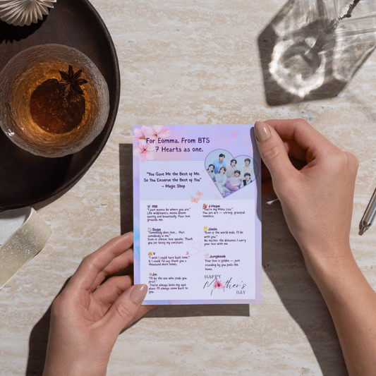 Printable Mother's day postcard