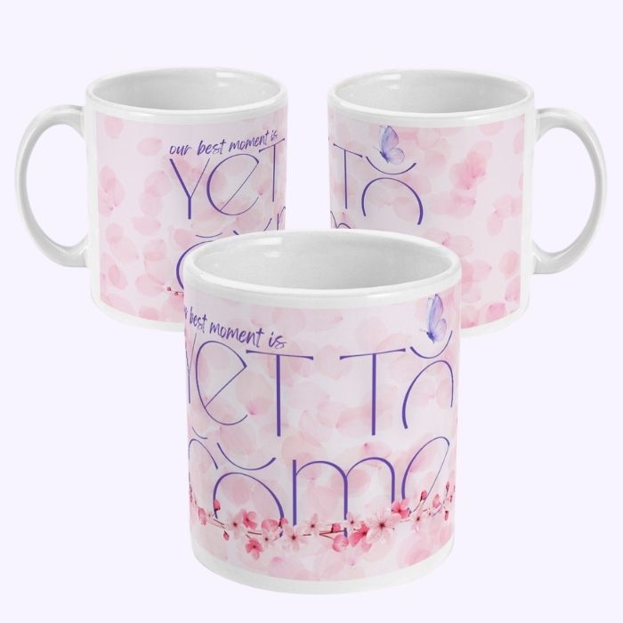 BTS Sakura Mug - Our Best Is Yet to Come