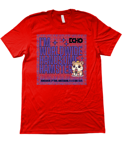 World Wide Handsome Hamster T-Shirt - Runseokjin Tour
