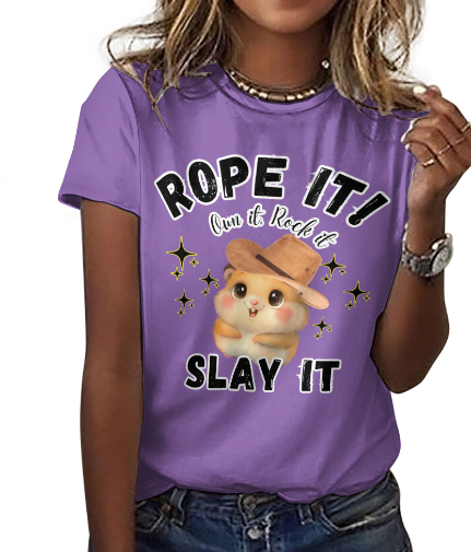 “Rope It!” Fanchant T-Shirt – RunSeokjin Amsterdam Edition