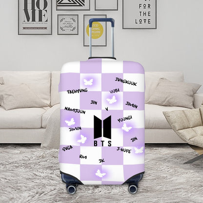Borahae Bangtan BTS Suitcase Cover -Different designs