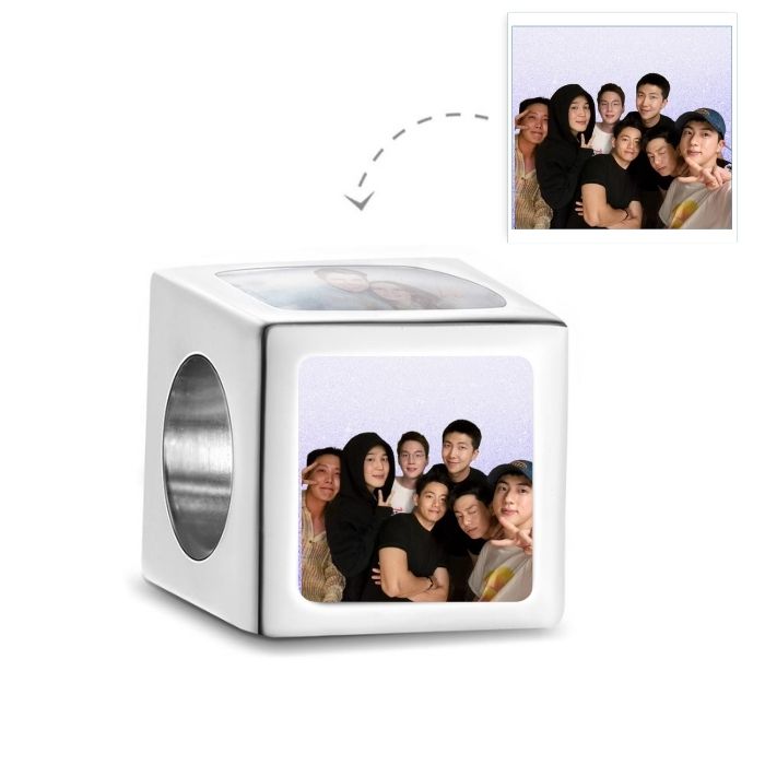 Bangtan Pandora Bracelet Cube Charm