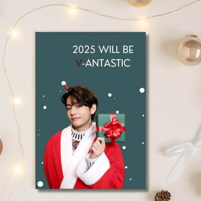 Merry Bangtan-tastic Xmas Postcards