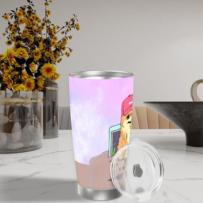 Yeontan Travel Mug – BTS-Inspired Stainless Steel Drinkware.