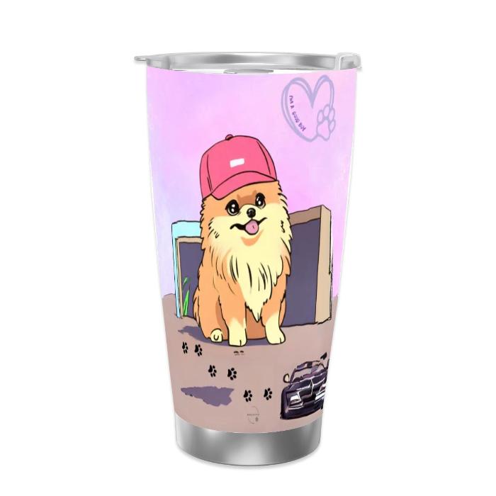 Yeontan Travel Mug – BTS-Inspired Stainless Steel Drinkware.