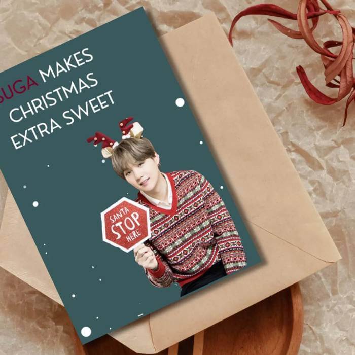 Merry Bangtan-tastic Xmas Postcards