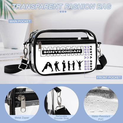 Small Clear bag- satchel – ARMY everyday style & concert approved