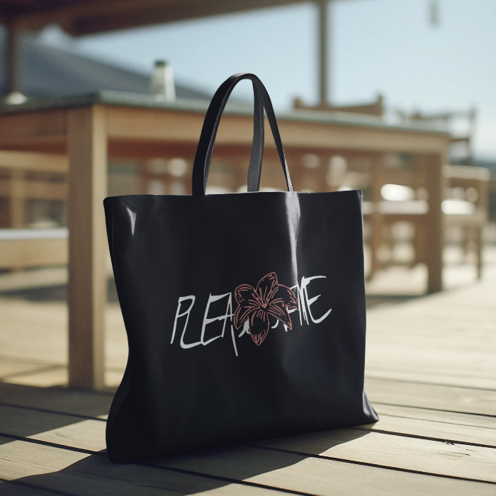 Jung Kook Please Love Me shoppingbag at a beach