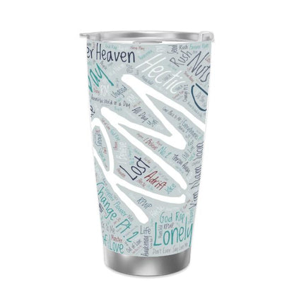 RM Discography Travel Mug – A Decade of Namjoon’s Artistry.