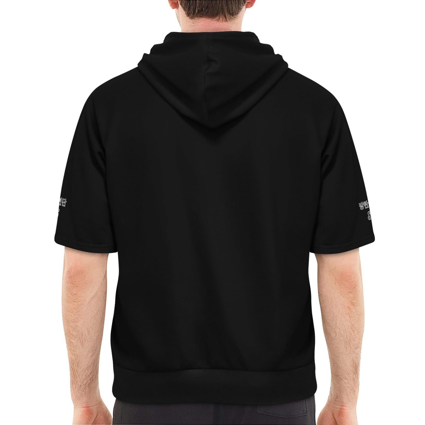 Men’s Short Sleeve Fleece Hoodie – ARMY Oppa