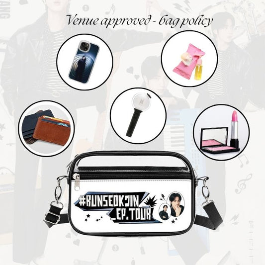 Run Seokjin Clear Concert Satchel – BTS Jin Tour Bag